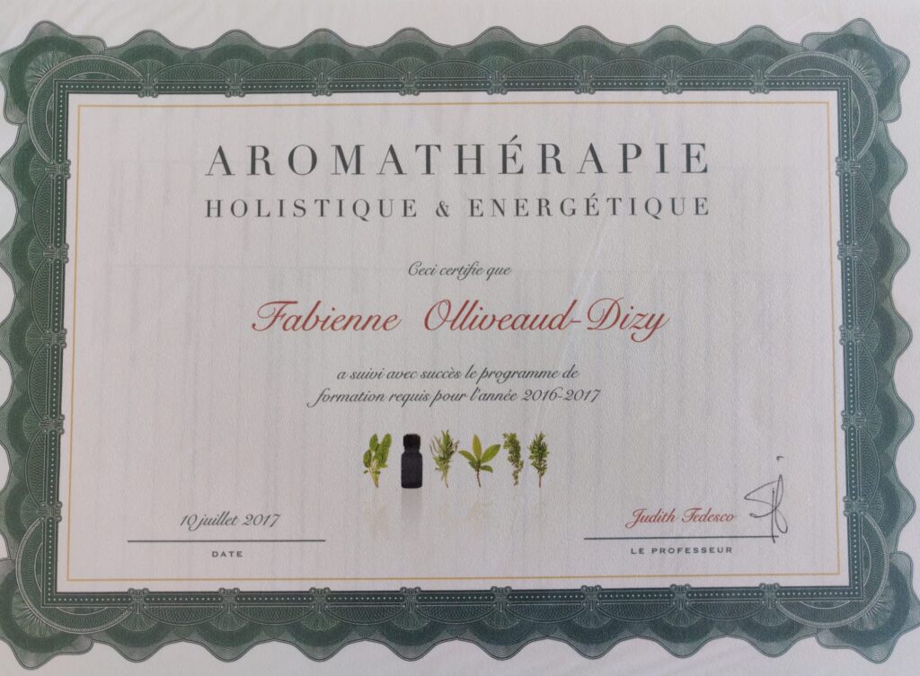 Aromathérapie fabienne dizy olliveaud
